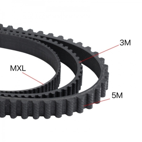 Curea dințată MXL pentru tensionarea axei Y la plottere laser circumferință 25cm lățime 8mm